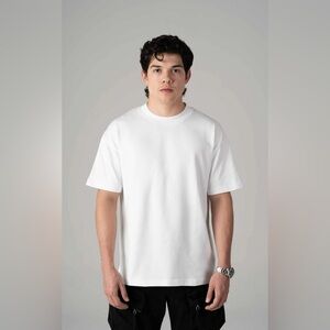 Sago White Semi Oversize T-shirt Weight 280 XL